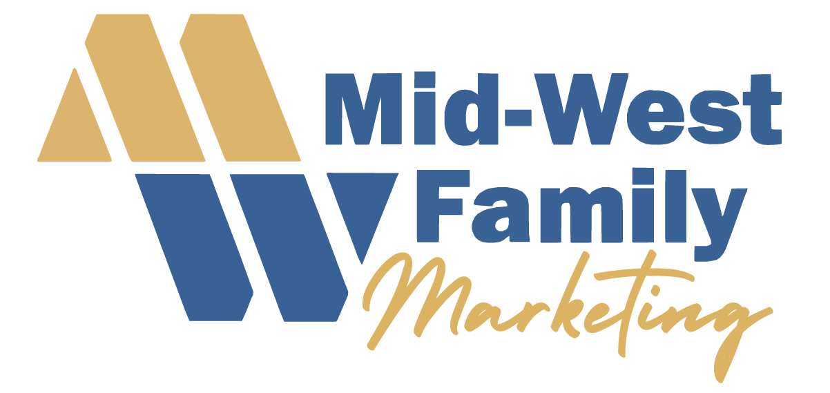 a blue and yellow logo